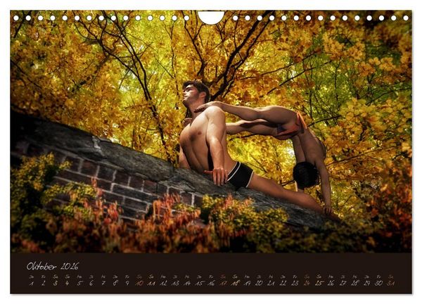 Produktbild: YogaPaare (Wandkalender 2026 DIN A4 quer), CALVENDO Monatskalender