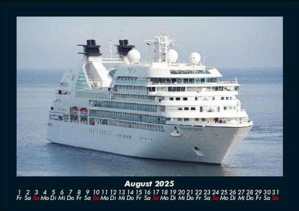 Produktbild: Boote und Segelschiffe 2025 Fotokalender DIN A5