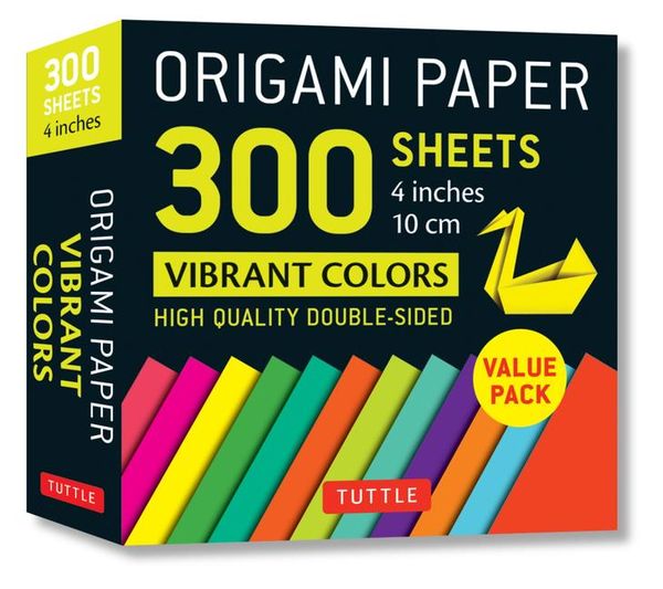 Produktbild: Origami Paper 300 Sheets Vibrant Colors 4 (10 CM)