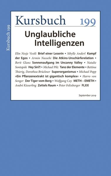Produktbild: Kursbuch 199