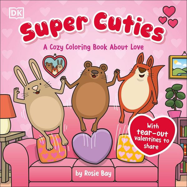 Produktbild: Super Cuties: A Cozy Coloring Book about Love