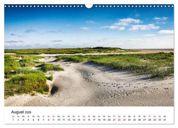 Produktbild: Sankt Peter-Ording. Licht, Schatten und Natur (Wandkalender 2026 DIN A3 quer), CALVENDO Monatskalender