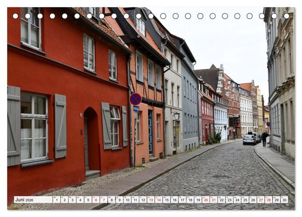Produktbild: Stralsund, die wundersch&ouml;ne Hansestadt am Strelasund (Tischkalender 2026 DIN A5 quer), CALVENDO Monatskalender