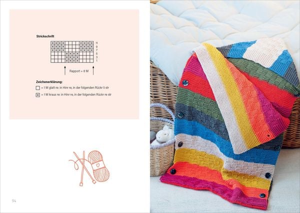 Produktbild: Kleine Maschen, gro&szlig;es Gl&uuml;ck: Kuschelige Babydecken f&uuml;r die Kleinsten