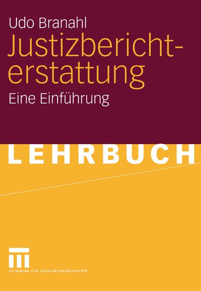 Produktbild: Justizberichterstattung