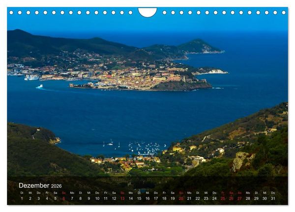 Produktbild: Zauberhaftes Elba (Wandkalender 2026 DIN A4 quer), CALVENDO Monatskalender