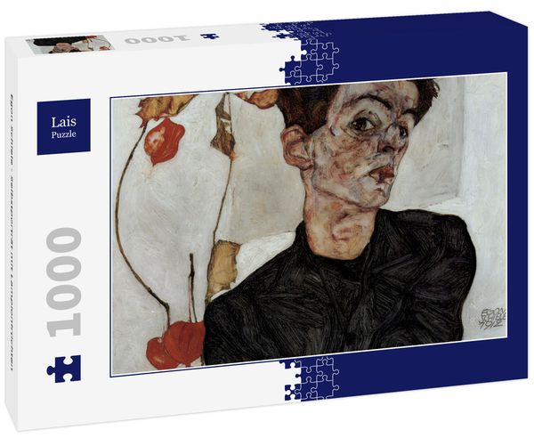 Produktbild: Lais Puzzle Egon Schiele - Selbstportr&auml;t mit Lampionfr&uuml;chten 1000 Teile