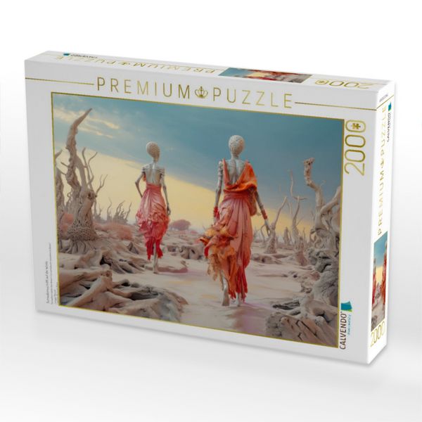 Produktbild: CALVENDO Puzzle Surrealismus trifft auf die W&uuml;ste | 2000 Teile Lege-Gr&ouml;&szlig;e 90x67cm Foto-Puzzle f&uuml;r gl&uuml;ckliche Stunden