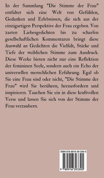 Produktbild: Die Stimme der Frau