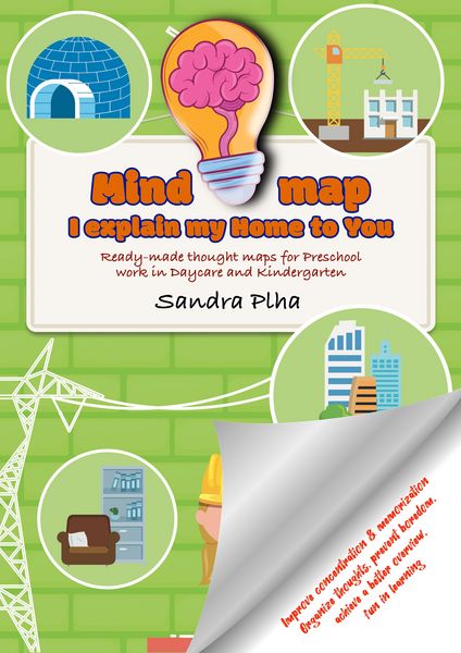 Produktbild: KitaFix-Mindmap I explain my Home to You (Ready-made thought maps for Preschool work in Daycare and Kindergarten)