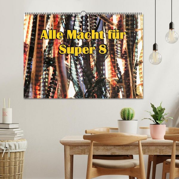 Produktbild: Alle Macht f&uuml;r Super Acht (Wandkalender 2026 DIN A2 quer), CALVENDO Monatskalender