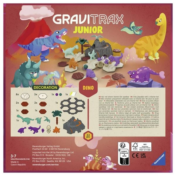Produktbild: GraviTrax Junior - Extension Dino