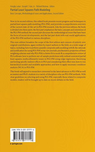 Produktbild: Partial Least Squares Path Modeling