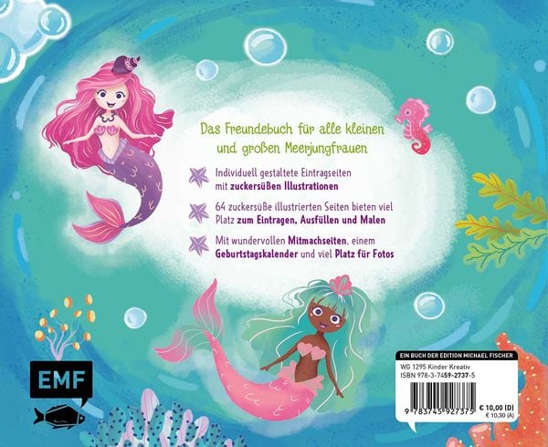 Produktbild: Mein Freundebuch Meerjungfrau