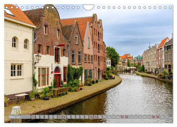 Produktbild: Ein Blick auf Schiedam (Wandkalender 2026 DIN A4 quer), CALVENDO Monatskalender