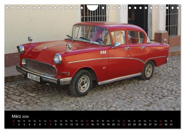 Produktbild: Oldtimertr&auml;ume auf KUBA (Wandkalender 2026 DIN A4 quer), CALVENDO Monatskalender