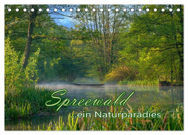 Produktbild: Spreewald - Ein Naturparadies (Tischkalender 2026 DIN A5 quer), CALVENDO Monatskalender