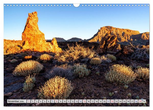 Produktbild: Kanarische Inseln - Vulkanische Natursch&ouml;nheiten (Wandkalender 2026 DIN A3 quer), CALVENDO Monatskalender