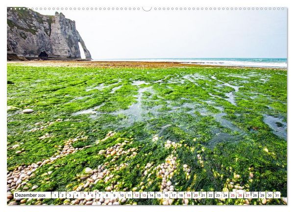 Produktbild: Normandie Die Farben der Ebbe (Wandkalender 2026 DIN A2 quer), CALVENDO Monatskalender