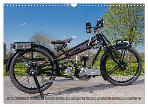 Produktbild: Classic Motorcycles (Wall Calendar 2026 DIN A3 landscape), CALVENDO 12 Month Wall Calendar