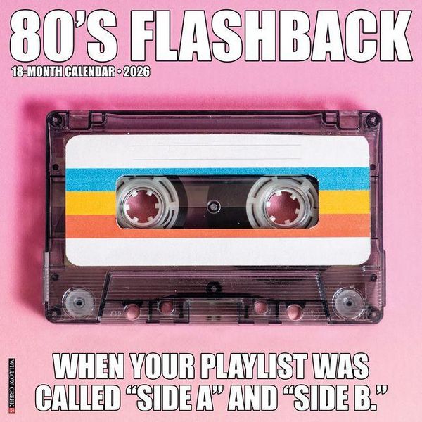 Produktbild: 80's Flashback 2026 Wall Calendar