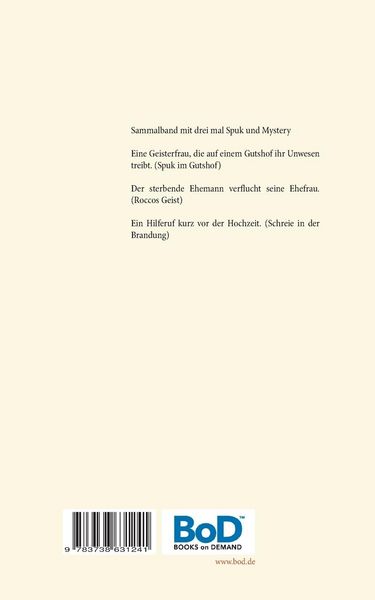 Produktbild: Drei mal Mystery und Spuk: Sammelband