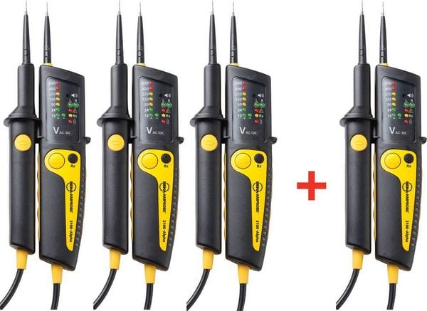 Produktbild: Beha Amprobe 2100-ALPHA BUNDLE Zweipoliger Spannungspr&uuml;fer CAT III 1000 V, CAT IV 600 V LED, Akustik