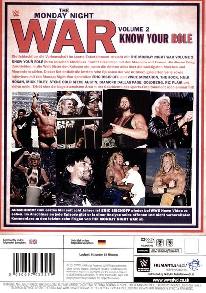 Produktbild: Monday Night War Vol.2 - Know Your Role [4 DVDs]