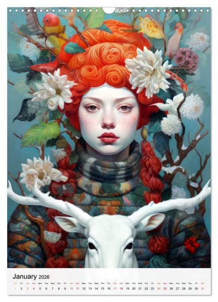 Produktbild: Femme Finesse (Wall Calendar 2026 DIN A3 portrait), CALVENDO 12 Month Wall Calendar