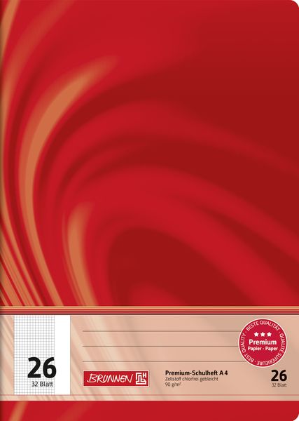 Produktbild: Brunnen SchulheftA4 Vivendi Lin 26 32Bl