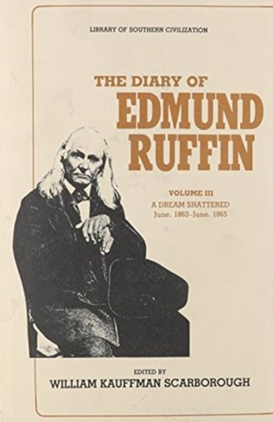 Produktbild: Ruffin, E: Diary of Edmund Ruffin
