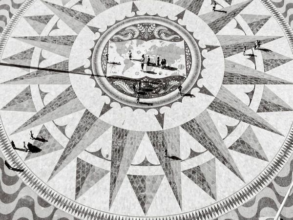 Produktbild: CALVENDO Puzzle Windrose | 1000 Teile Lege-Gr&ouml;&szlig;e 64x48cm Foto-Puzzle f&uuml;r gl&uuml;ckliche Stunden