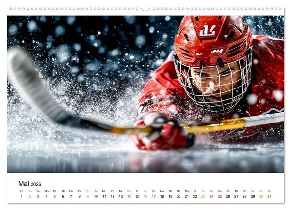 Produktbild: Kufen, Ski & Snowboard (Wandkalender 2026 DIN A2 quer), CALVENDO Monatskalender