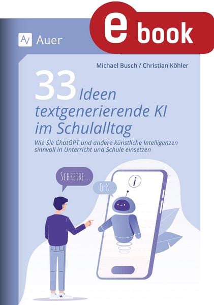 Produktbild: 33 Ideen textgenerierende KI im Schulalltag
