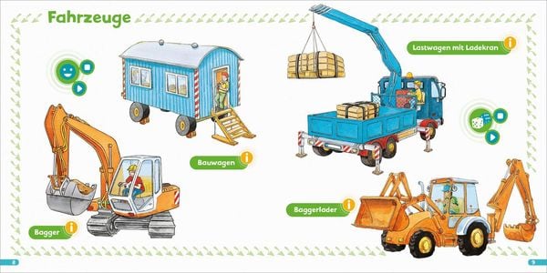 Produktbild: BOOKii&reg; H&ouml;ren und Staunen Mini Baustelle