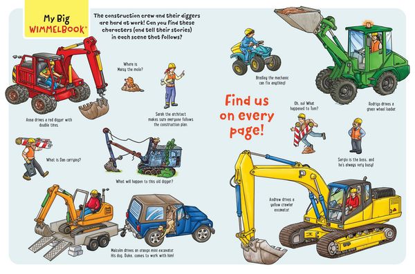 Produktbild: My Big Wimmelbook(r)--Diggers at Work!
