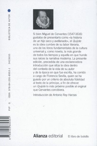 Produktbild: Don Quijote de la Mancha 1