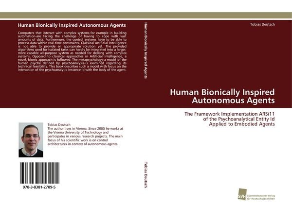 Human Bionically Inspired Autonomous Agents, Taschenbuch von Tobias Deutsch, Südwestdeutscher Verlag für Hochschulschriften, 9783838127095