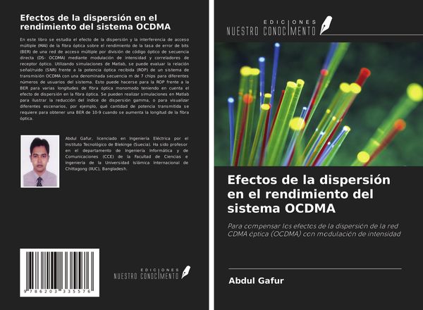 Produktbild: Efectos de la dispersi&oacute;n en el rendimiento del sistema OCDMA