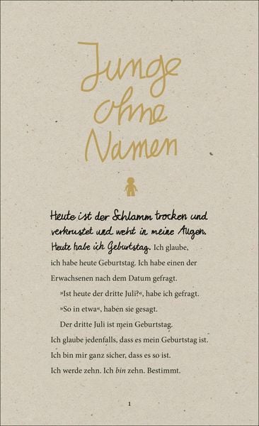 Produktbild: Junge ohne Namen