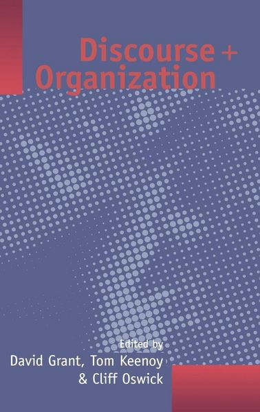 Produktbild: Discourse and Organization