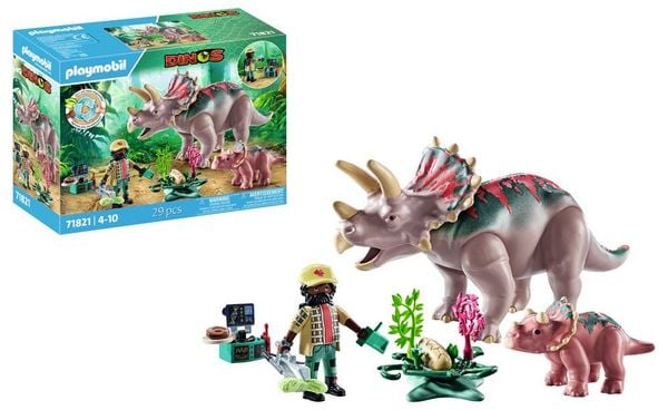 Produktbild: 71821 Triceratops mit Jungtier