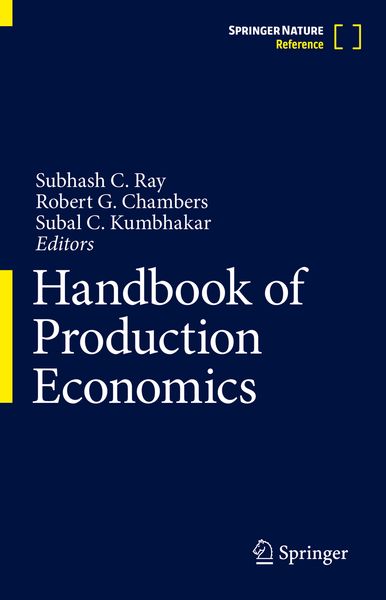 Produktbild: Handbook of Production Economics
