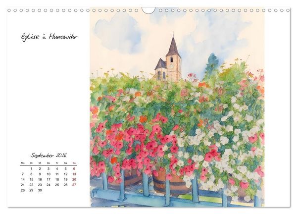 Produktbild: Zauberhafte Motive aus dem Elsass (Wandkalender 2026 DIN A3 quer), CALVENDO Monatskalender