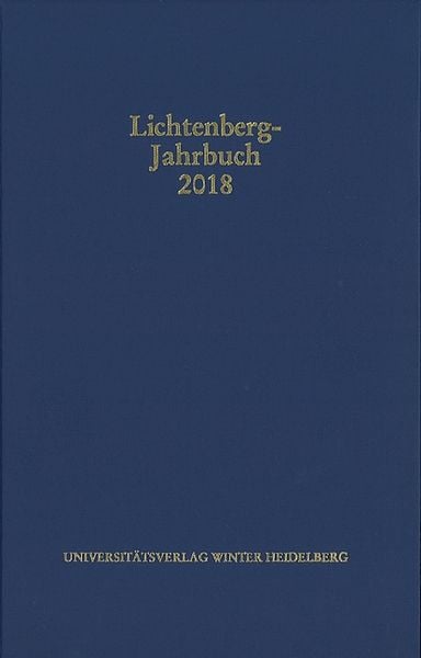 Produktbild: Lichtenberg-Jahrbuch 2018