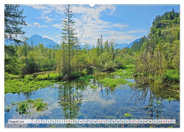 Produktbild: Vom Formarinsee bis Landsberg am Lech - Auf dem Lechradweg (hochwertiger Premium Wandkalender 2026 DIN A2 quer), Kunstdruck in Hochglanz