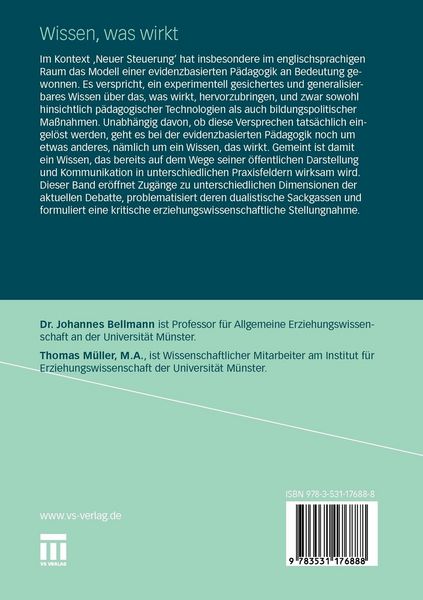Produktbild: Wissen, was wirkt