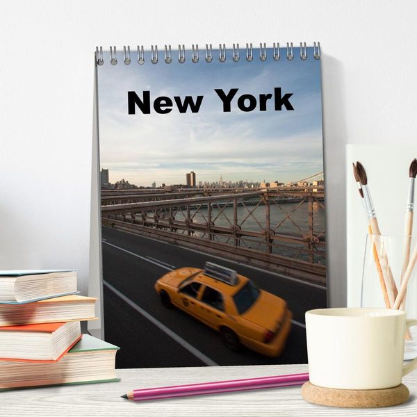 Produktbild: New York (Tischkalender 2026 DIN A5 hoch), CALVENDO Monatskalender