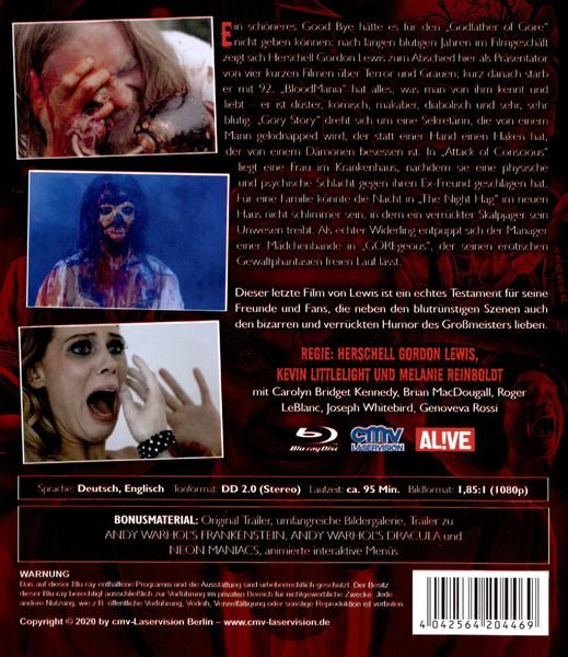 Produktbild: Herschell Gordon Lewis' BloodMania