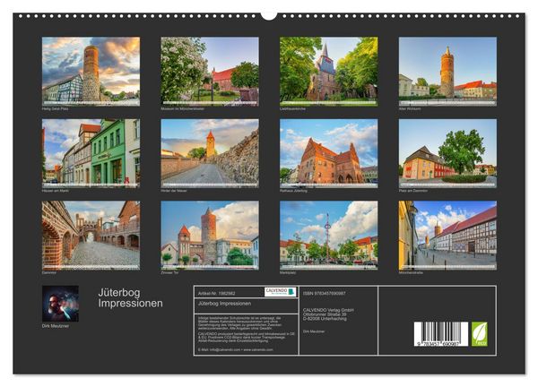 Produktbild: J&uuml;terbog Impressionen (hochwertiger Premium Wandkalender 2026 DIN A2 quer), Kunstdruck in Hochglanz